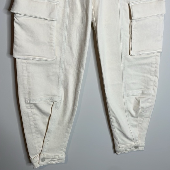 MOTHER | The Curdside Cargo Flood in Eggnog Size 27 NWT - Picture 4 of 9